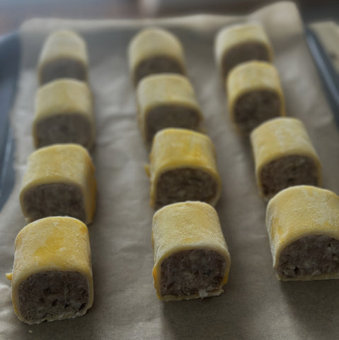 GOURMET SAUSAGE ROLLS!